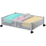 Under Bed Shoe Storage Organizer Drawer With Weels