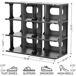 Plastic Shoes Storage Cabinet DIY Cube Organizer