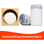 Bamboo Trash Bag Dispenser Wall Mount