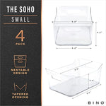 Pantry Organizer & Freezer Organizer Bins