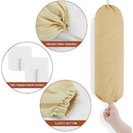 2Pcs Reusable Plastic Bag Organizer Wall Mount
