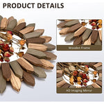 Aesthetic Wall Decor Mirror for Bedroom & Living Room