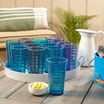 Splash 18 Ounce Plastic Stackable Water Tumblers
