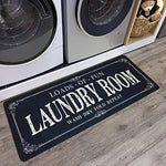 Laundry Room Rug Runner Non Slip - 20 X 47 inch