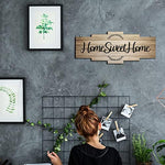 Plaque Wall Hanging Wooden Sign for Living Room