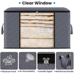 Organization and Storage Bags with Lids and Handle