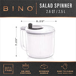 Small Manual Lettuce Spinner With Built In Draining System