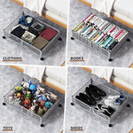 Under Bed Shoe Storage Organizer Drawer With Weels