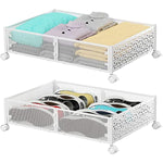 Under Bed Shoe Storage Organizer Drawer With Weels