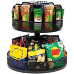 2 Tier Lazy Susan Granola Bar and Snack Organizer
