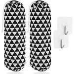 2Pcs Reusable Plastic Bag Organizer Wall Mount