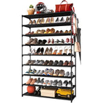 9-Tier Metal Space Saving Shoe Shelf for Entryway