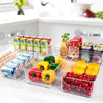 Set of 8 Fridge Storage Containers for Fridge