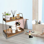 2 Tier Kitchen Counter Shelf Organizer