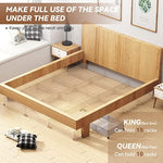 Under Bed Shoe Storage Organizer Drawer With Weels