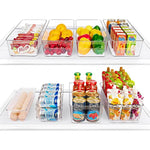 Set of 8 Fridge Storage Containers for Fridge