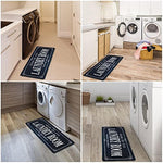 Laundry Room Rug Runner Non Slip - 20 X 47 inch
