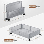 Under Bed Shoe Storage Organizer Drawer With Weels