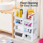 Plastic Stackable Storage Bins for Food