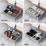 Under Bed Shoe Storage Organizer Drawer With Weels