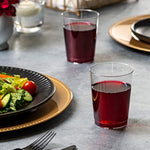 Comfy Package Clear Hard Plastic Cups Tumblers