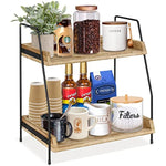 2 Tier Kitchen Counter Shelf Organizer