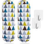 2Pcs Reusable Plastic Bag Organizer Wall Mount