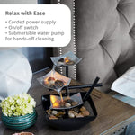 Indoor 3 Tier Relaxation Tabletop Fountain Automatic Pump With Power Switch