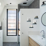 Floating Hanging Shelves with Cable Clips for Bedroom & Gaming Room - Set Of 2