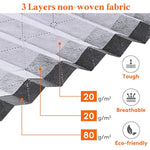 Storage Bag Organizer with Reinforced Handle Thick Fabric for Comforters