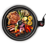 Smokeless-Indoor-Electric-BBQ-Grill-with-Glass-Lid