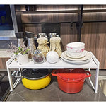 Adjustable Kitchen Counter Shelf Organizer