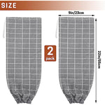 2Pcs Reusable Plastic Bag Organizer Wall Mount