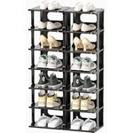 Plastic Shoes Storage Cabinet DIY Cube Organizer