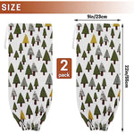 2Pcs Reusable Plastic Bag Organizer Wall Mount