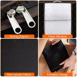 Storage Bag Organizer with Reinforced Handle Thick Fabric for Comforters