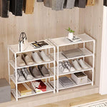 Stackable Shoe Shelf Storage Organizer for Entryway