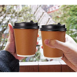80 Pack Three Layer Insulated Coffee Cups With Lid And Straws For Parties Picnic And Travel