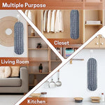 2Pcs Reusable Plastic Bag Organizer Wall Mount