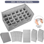 Shoe Organizer Closet Storage Solution with Clear Cover