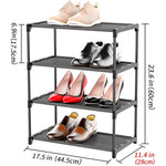 Stackable Shoe Shelf Storage Organizer for Entryway