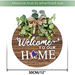 Interchangeable Seasonal Welcome Sign Front Door Decoration