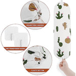 2Pcs Reusable Plastic Bag Organizer Wall Mount