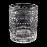 Set Of 6 Romantic Water Glasses 12 Oz Hobnail Glasses Tumbler