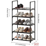 Stackable Shoe Shelf Storage Organizer for Entryway