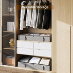 2 Pack Under Bed Storage Containers