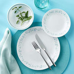 Triple Layer Glass And Chip Resistant Lightweight Round 6 3 4 Inch Plates