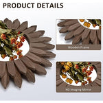 Aesthetic Wall Decor Mirror for Bedroom & Living Room