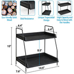 2 Tier Kitchen Counter Shelf Organizer