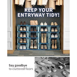 Plastic Shoes Storage Cabinet DIY Cube Organizer